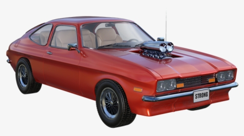 Hotrod Car, Red, Lights, Vintage, Doors, Windows - Classic Car, HD Png Download, Free Download