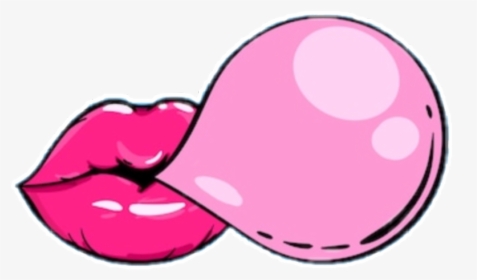 #text #textbubble #gum #bubbles #lips #popart #comics - Bubble Gum Pop Art Png, Transparent Png, Free Download