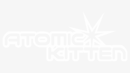 Atomic Kitten Logo Black And White - Ihg Logo White Png, Transparent Png, Free Download
