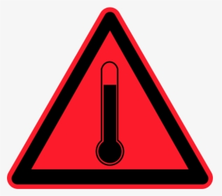 Transparent Thermometer Clip Art Png - High Temperature Warning Sign, Png Download, Free Download