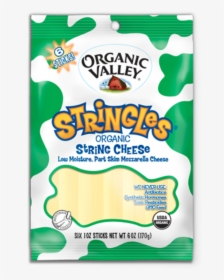 Chs 6oz Dy Mozz Strng Pdp - Organic Valley Cheese Stringles Organic, HD Png Download, Free Download