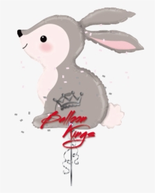 Transparent Balloon Drawing Png - Woodland Bunny, Png Download, Free Download