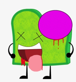 Toast As A Zombie Vector - Bouncy Ball Object Mayhem, HD Png Download, Free Download