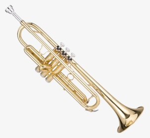 Gold Trumpet Png Free Image - Trumpet Instrument, Transparent Png, Free Download