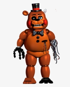 Withered Toy Freddy - Toy Freddy Fnaf 2, HD Png Download, Free Download