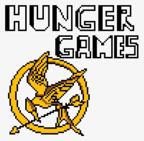 Hunger Games Mocking Jay - Pixel Art Mockingjay Pin, HD Png Download, Free Download