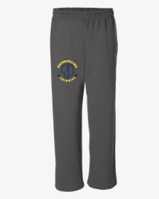 Charcoal Open Bottom Sweatpants - Pajamas, HD Png Download, Free Download