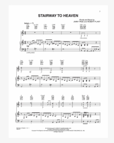 Product Thumbnail - Stairway To Heaven Vocal Sheet Music, HD Png Download, Free Download