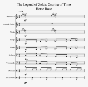 Transparent Zelda Ocarina Of Time Png - Bodak Yellow Piano Sheet Music, Png Download, Free Download
