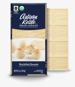 Organic White Chocolate Baking Bar - Organic White Chocolate Chips, HD Png Download, Free Download