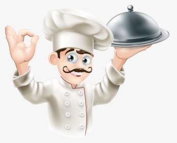 Cook Clipart Restaurant Chef - Chief In Restaurant Png, Transparent Png, Free Download