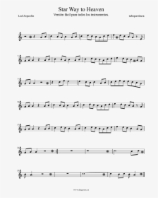 Tubescore Stair Way To Heaven By Led Zeppelin Sheet - Lord Of The Rings Alto Sax Sheet Music, HD Png Download, Free Download
