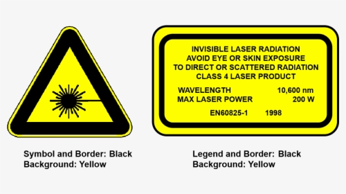 Laser Safety - Class 4 Laser Safety Label, HD Png Download, Free Download