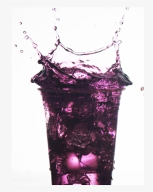 Purple Drink Splash Png, Transparent Png, Free Download