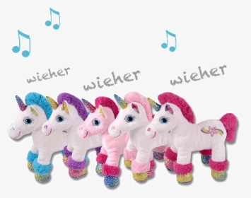 Unicorn With Sound - Stuffed Toy, HD Png Download, Free Download