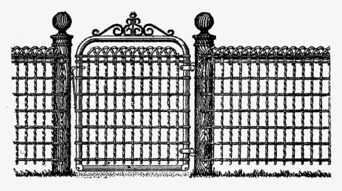 Fence And Gate Clipart, HD Png Download, Free Download