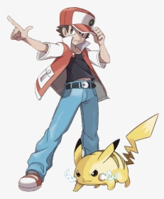 Pokemon Trainer Red Png, Transparent Png, Free Download