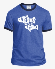 Jesus Fished Guys Ringer T-shirt - Lick My Pickle Baby F Is For Family, HD Png Download, Free Download