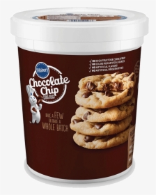 Pillsbury Chocolate Chip Cookie Dough Tub, HD Png Download, Free Download