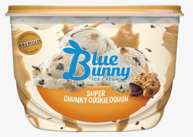Blue Bunny Super Chunky Cookie Dough Ice Cream, HD Png Download, Free Download
