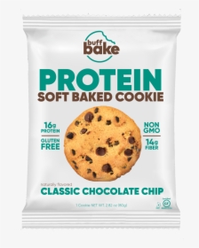 Buff Bake Protein Soft Baked Cookie, Classic Chocolate - Buff Bake Protein Soft Baked Cookies, HD Png Download, Free Download