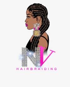 Logo Nv Hairbraiding - Illustration, HD Png Download, Free Download