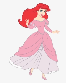 Disney Princess Ariel Blue Dress , Png Download - Little Mermaid Ariel Human Dress, Transparent Png, Free Download