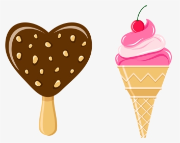 Graphic Royalty Free Download Cone Strawberry Chocolate - Kids Chocolate Clipart, HD Png Download, Free Download