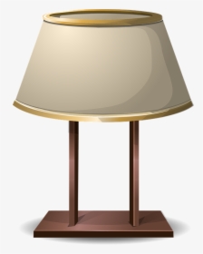 Lamp, Desk Lamp, Lampshade, Shade, Light, Lighting - Abajür Çizim Png, Transparent Png, Free Download