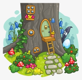 Fairy Garden Clipart, HD Png Download, Free Download