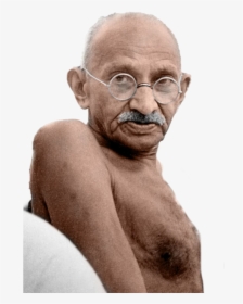 Mahatma Gandhi Png Images Hd - Original Gandhi, Transparent Png, Free Download