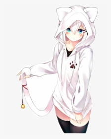 anime girl neko hoodie roblox