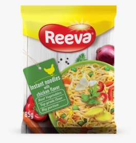 Reeva Instant Noodles With Chicken Flavor, HD Png Download, Free Download