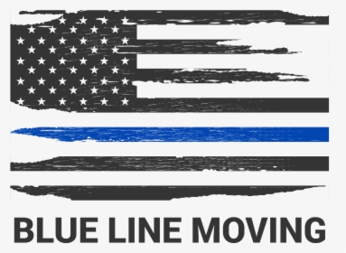Blue Line Logo-02 - American Flag Made In Usa, HD Png Download, Free Download