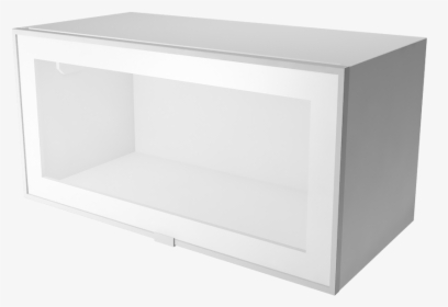 Metod Wall Cabinet With Shelves Glass Doors White Jutis - Coffee Table, HD Png Download, Free Download