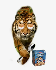 #frosted #frostedflakes #tonythetiger - Animal, HD Png Download, Free Download