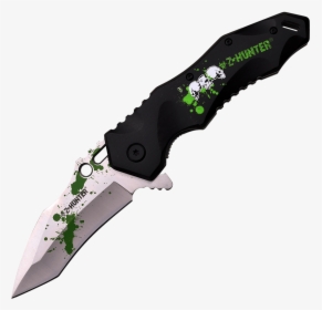 Green Blood Z-hunter Knife - Knife, HD Png Download, Free Download