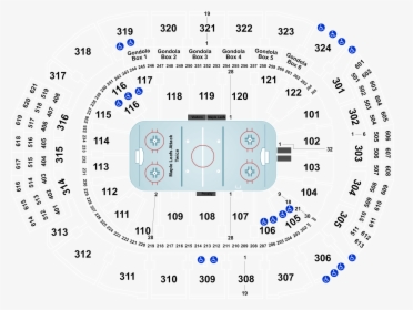 Scotiabank Arena Seating Chart Kiss Hd Png Download Kindpng