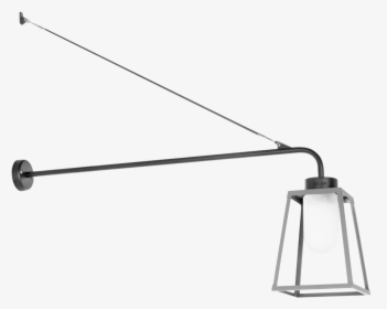 Outdoor Suspension Wall Lamp Frosted Glass - Lampiok Pradier, HD Png Download, Free Download