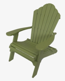 Scallop Back Adirondack Chair - Chair, HD Png Download, Free Download