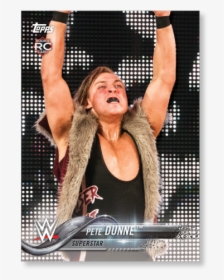 2018 Topps Wwe Pete Dunne Base Poster - Weight Training, HD Png Download, Free Download