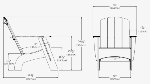 Chair Dimension, HD Png Download, Free Download