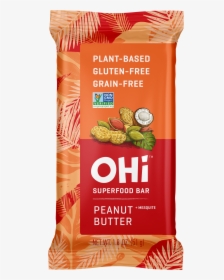 Peanut Butter Mesquite Superfood Bar - Ohi Superfood Bar, HD Png Download, Free Download