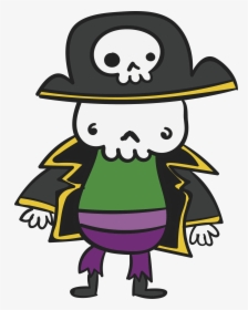 Pirate Skeleton At Getdrawings Com Free For - Clip Art, HD Png Download, Free Download