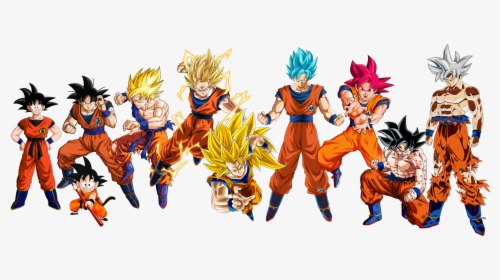 All Goku Form, HD Png Download, Free Download