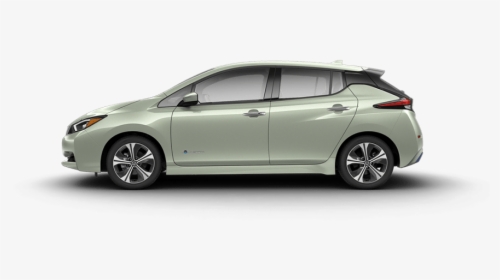 Jade Frost Metallic - 2018 Nissan Leaf White, HD Png Download, Free Download