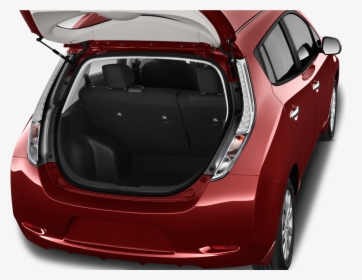 Transparent Nissan Leaf Png - 2015 Nissan Leaf Trunk Space, Png Download, Free Download