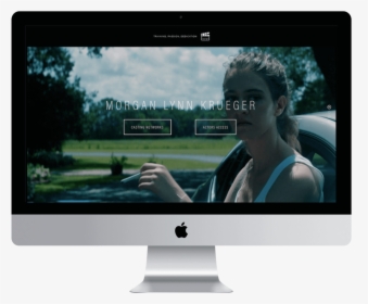 Actress Squarespace Website Design - Imac, HD Png Download, Free Download