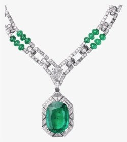 Platinum, One Cushion Cut Emerald From Colombia, One - Green Emerald Cut Jewelry, HD Png Download, Free Download