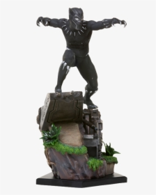 Black Panther Statue Iron Studios, HD Png Download, Free Download